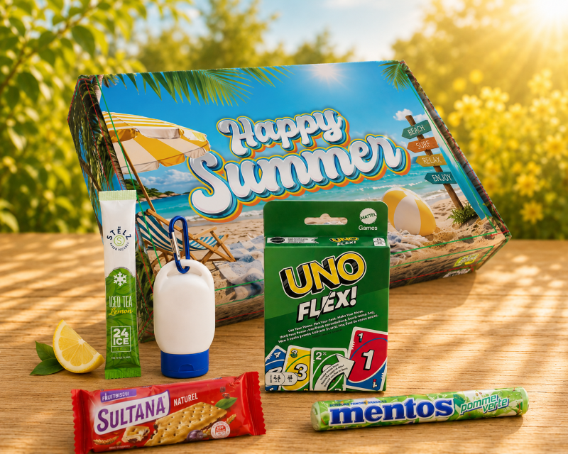 RELATIEGESCHENK ZOMERPAKKET: SUN & FUN