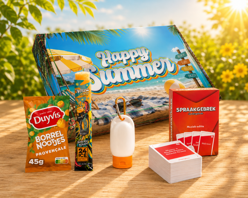 RELATIEGESCHENK ZOMERPAKKET: SUN & SMILE