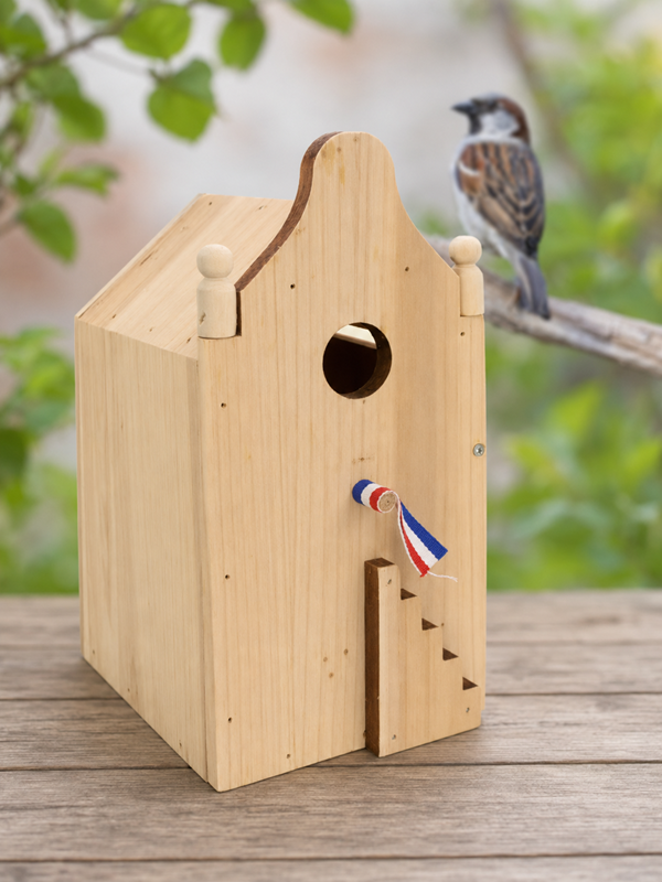 Houten Vogelhuisje Fsc