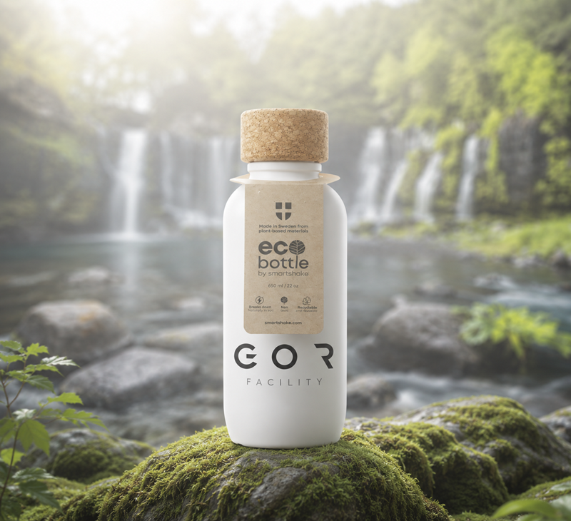 Ecobottle Plant Based 650 ml white