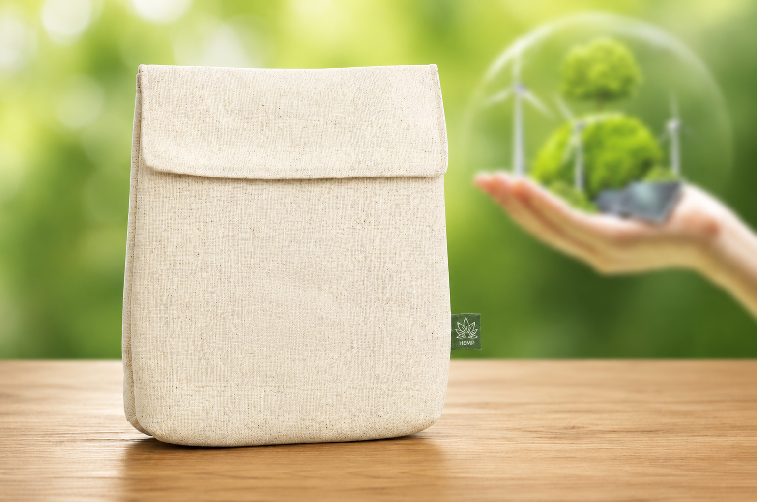 Hemp Food Pouch broodzak
