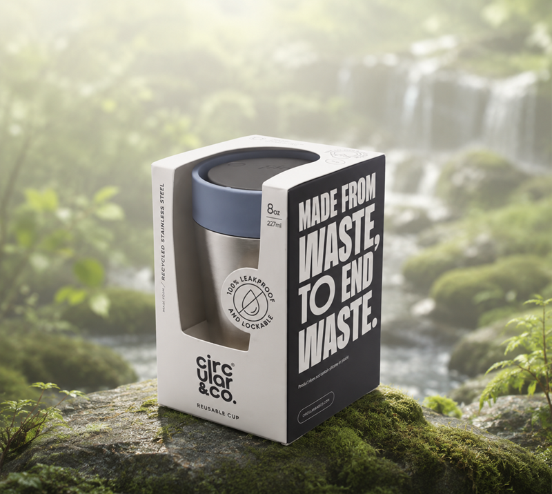 Circular&co Recycled Stainless Steel 227 ml
