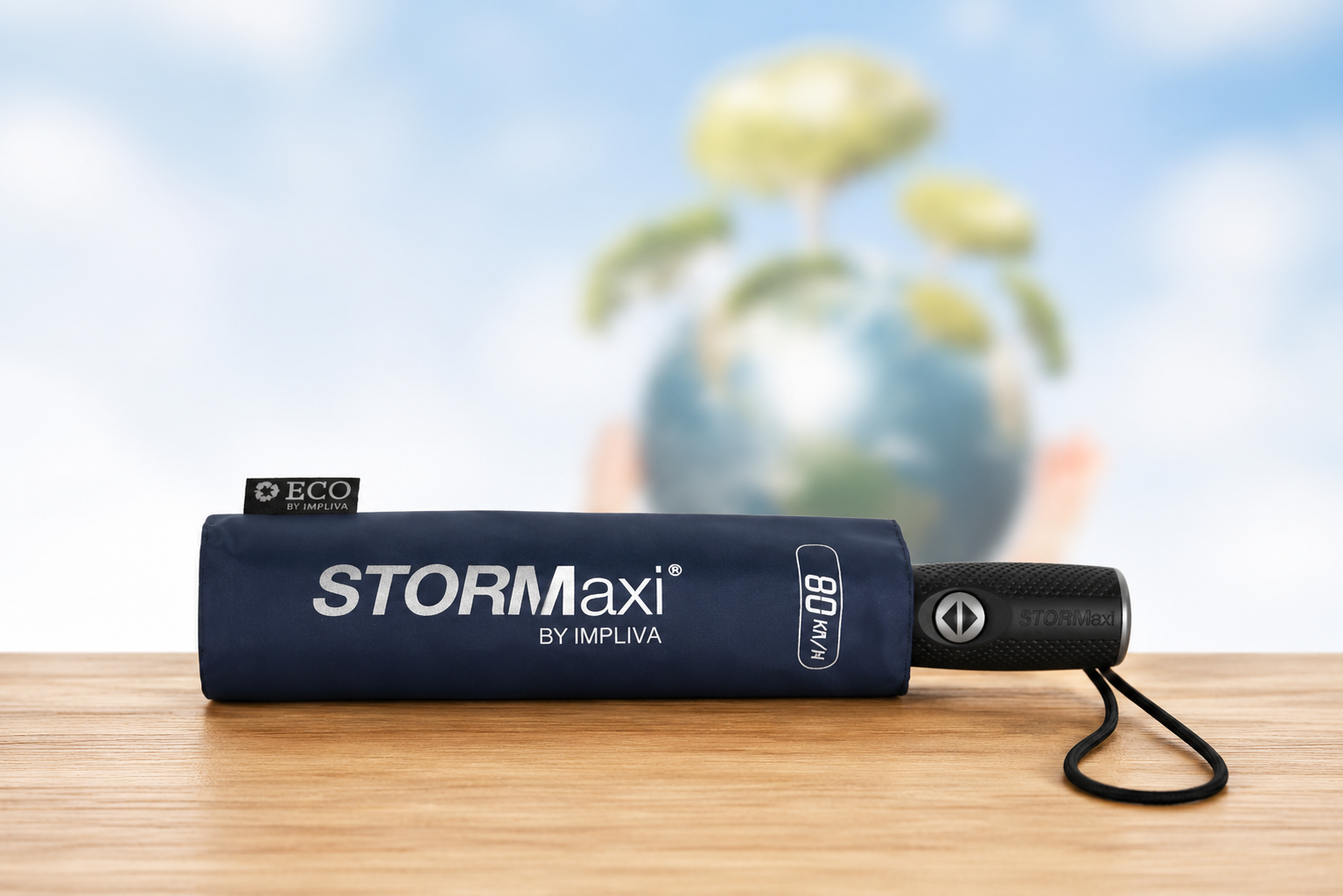 STORMaxi stormparaplu opvouwbaar eco