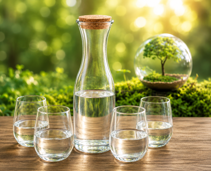 Gerecycled Glazen Drankenset