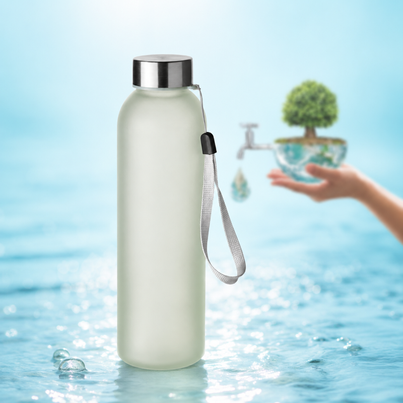 Glazen fles voor sublimatie