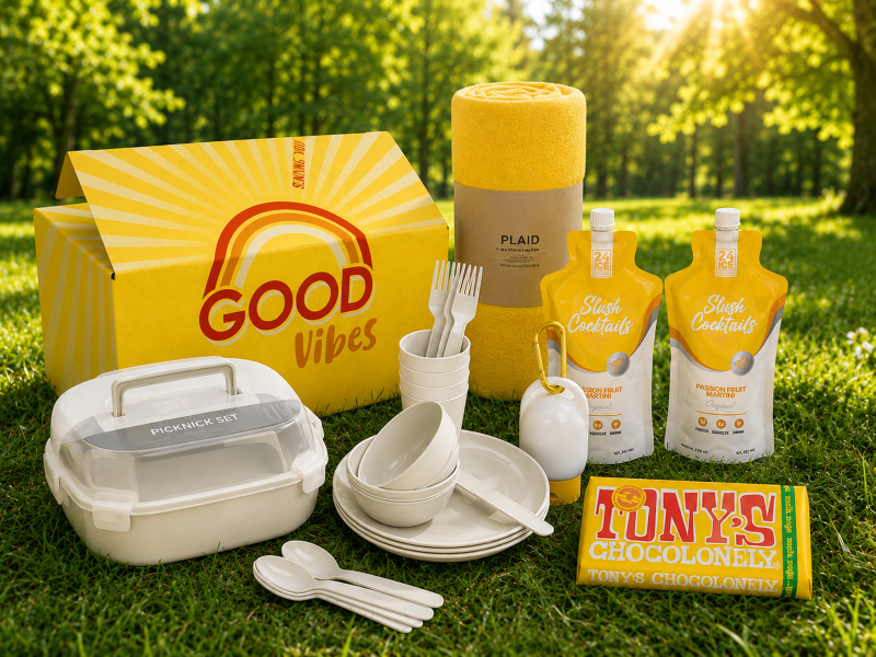 RELATIEGESCHENK ZOMERPAKKET: GOOD VIBES PICNIC