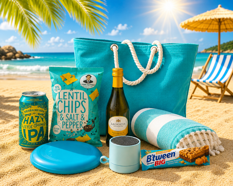 RELATIEGESCHENK ZOMERPAKKET: FUN, SPORTS & TREATS