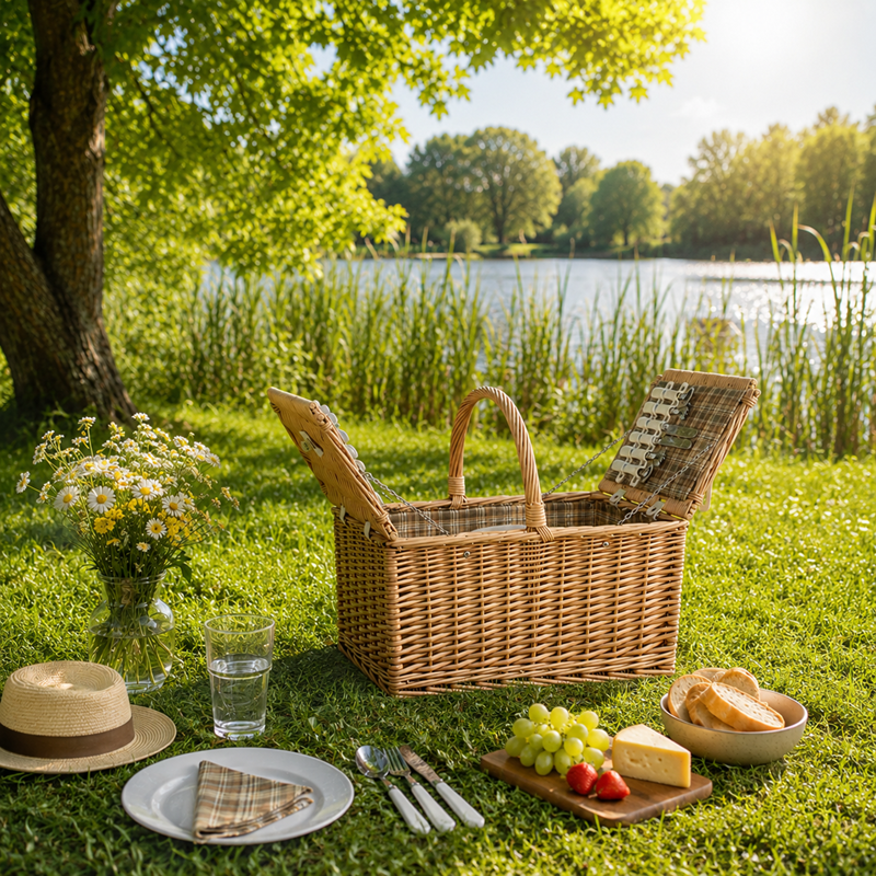 RELATIEGESCHENK ZOMERPAKKET: LUXERY PICNIC BASKET