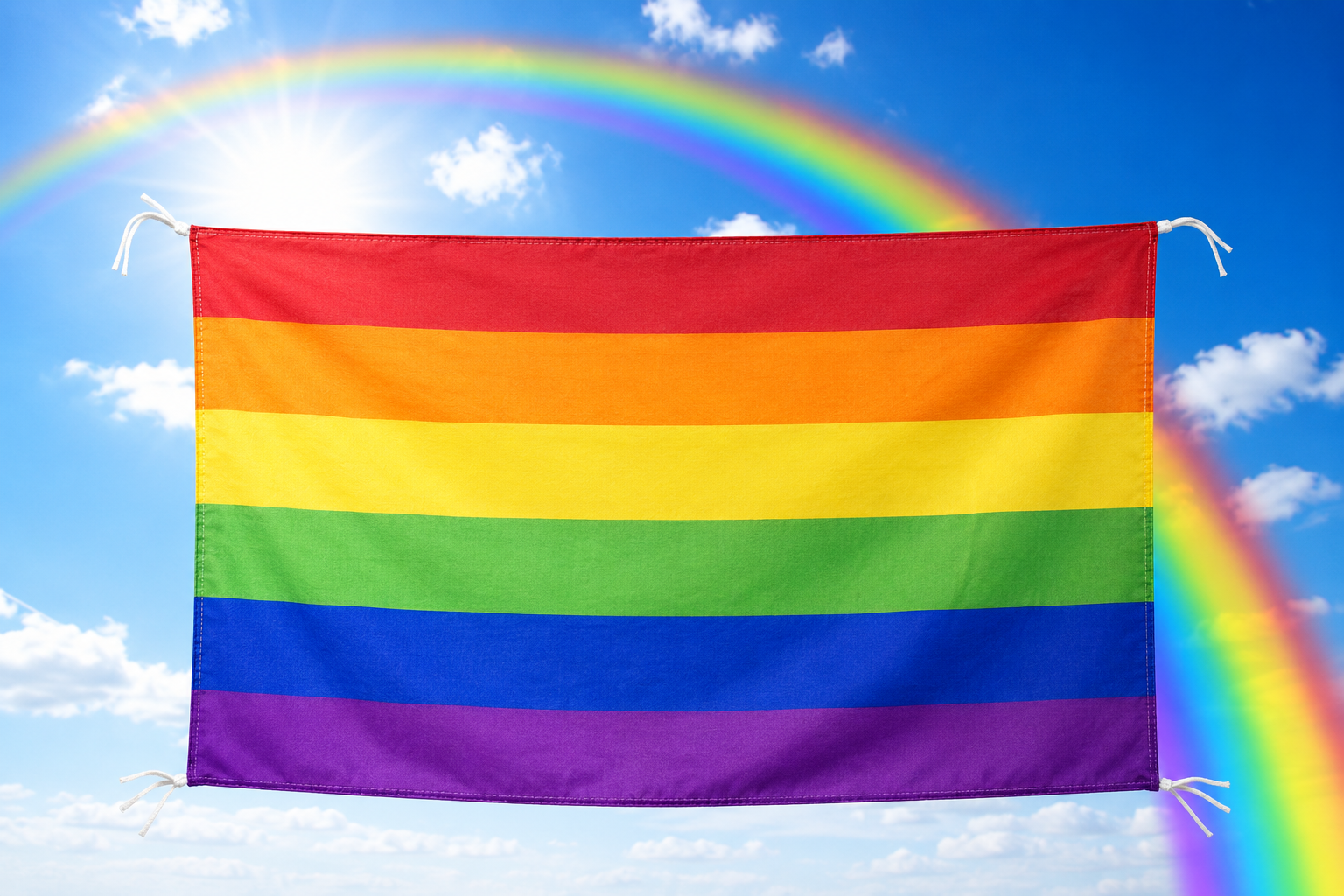 Regenboog vlag