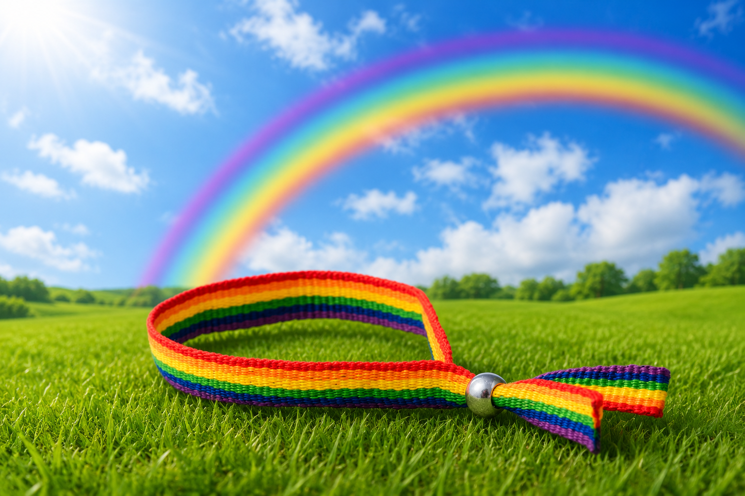 Regenboog armband