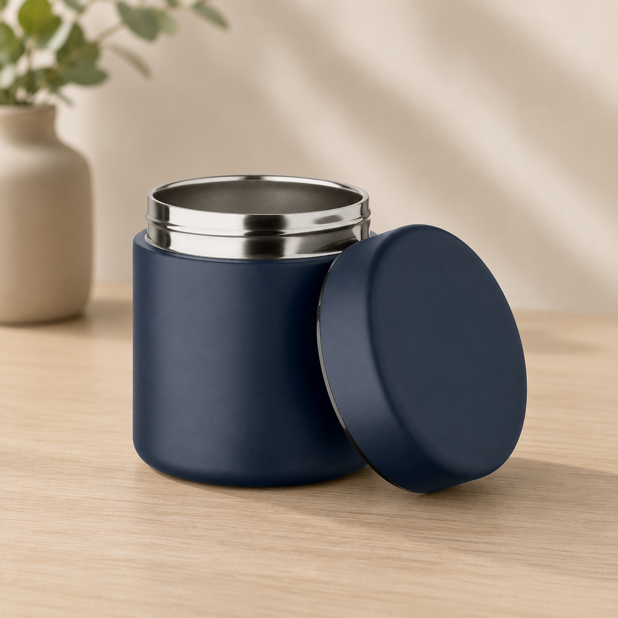 Lunch container gerecycled rvs - Afbeelding 3