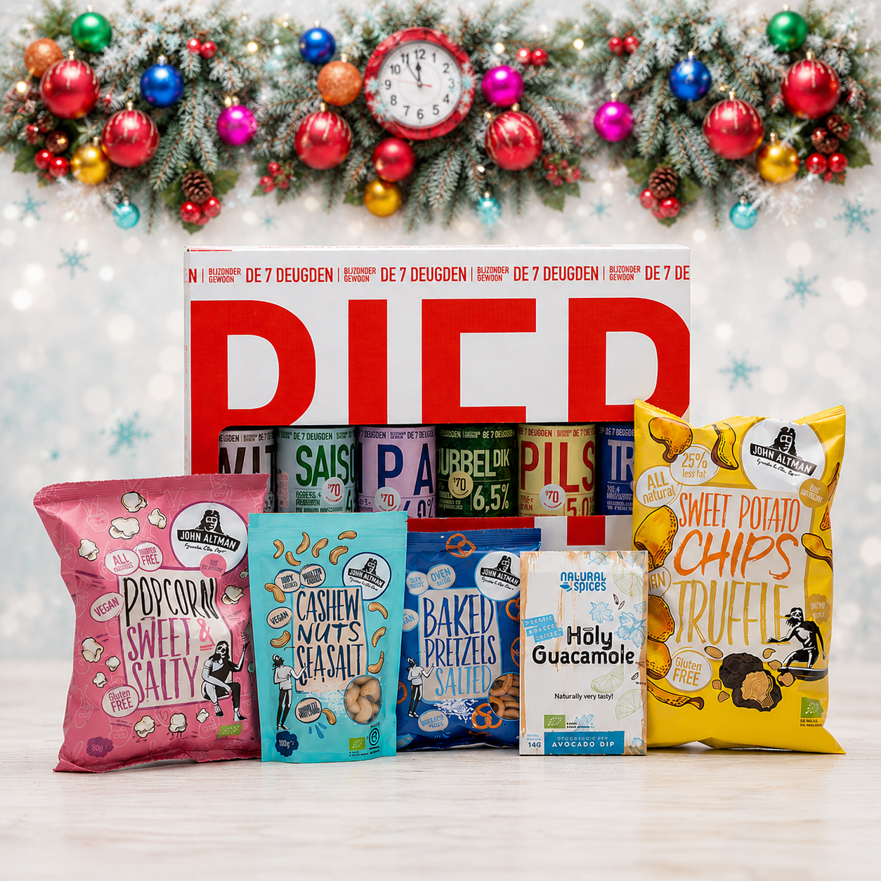 Duurzaam kerstpakket 2026 – Beer and Bites
