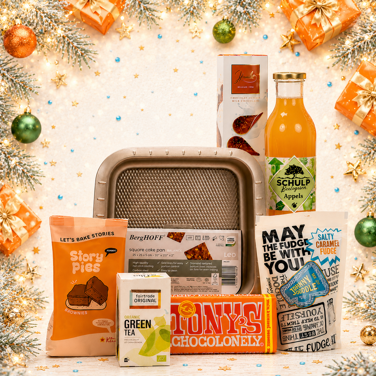 Duurzaam kerstpakket 2026 – Brownie