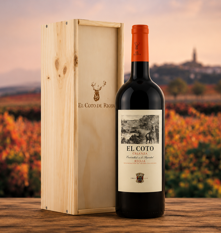 Wijngeschenk – El Coto Crianza Magnum