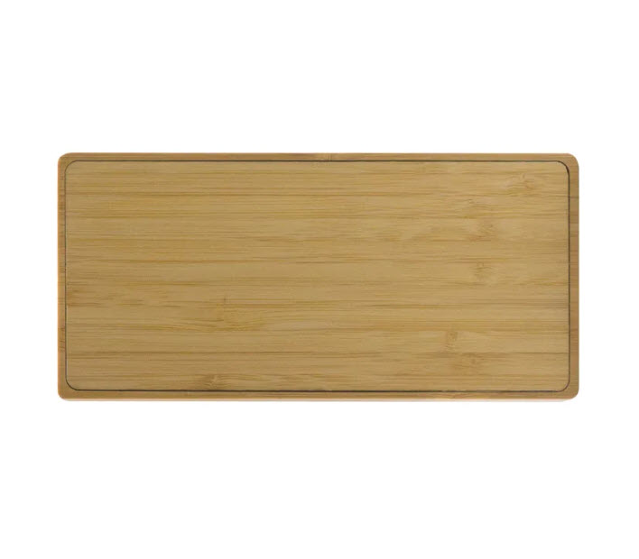 Powerbank Bamboe Met Zonnecellen - Afbeelding 2