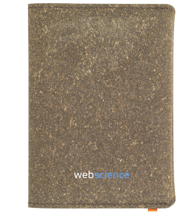Recycled Leather Passport Holder - Afbeelding 2