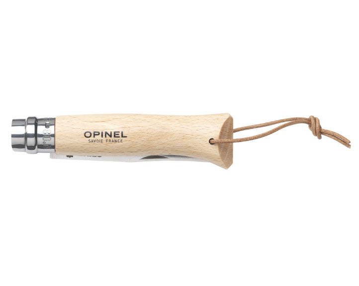Opinel Inox No 08 Natural zakmes - Afbeelding 2