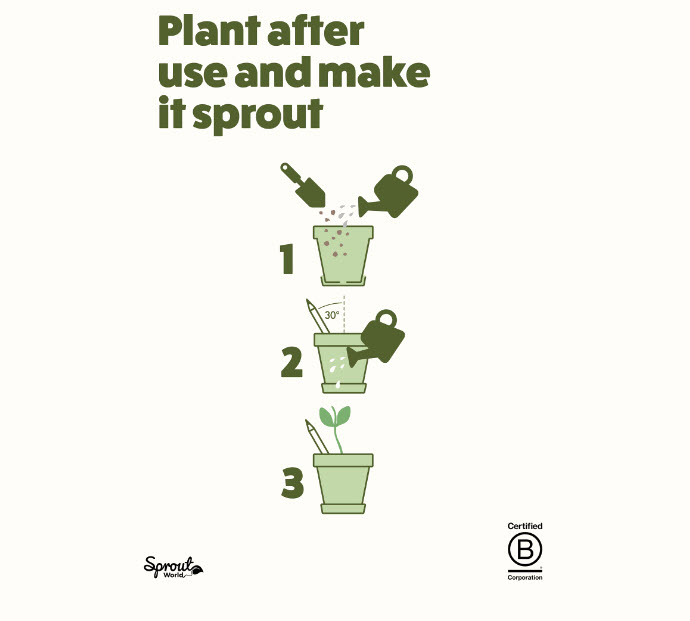 Sprout Bloeipotlood sharpened - Afbeelding 6