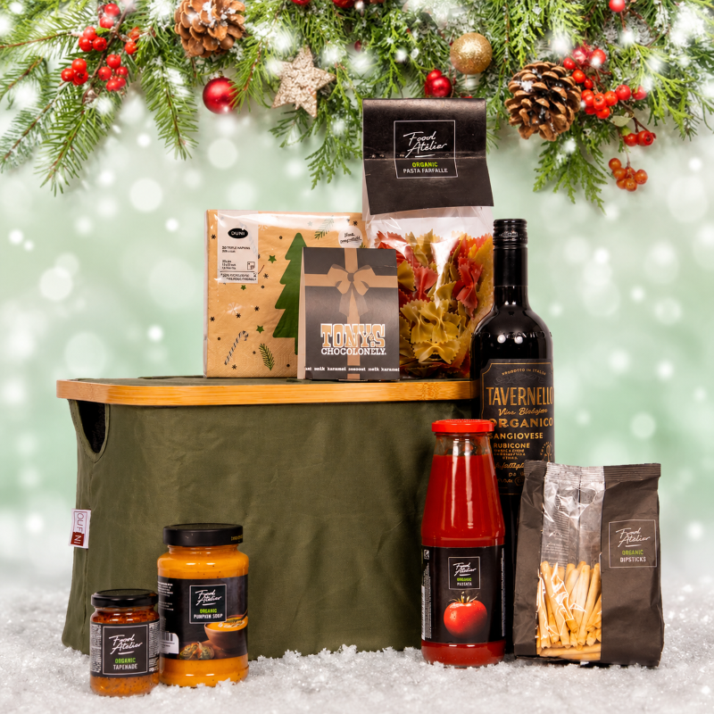 Duurzaam kerstpakket 2026 – Eco Basket Green