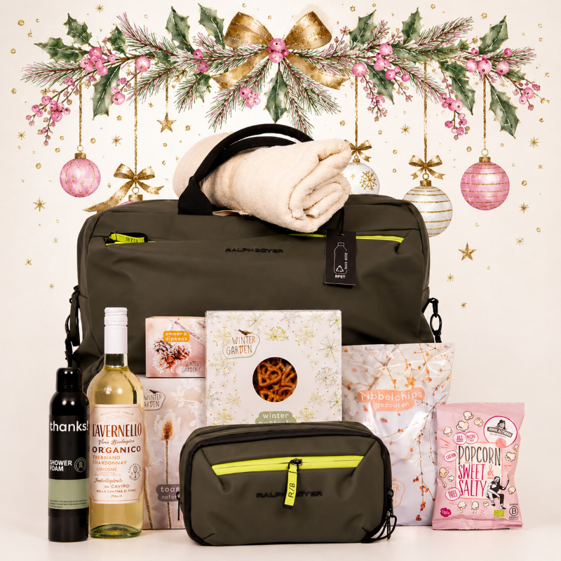 Duurzaam kerstpakket 2026 – Travel & Treats